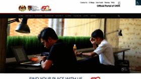 What Ukm.my website looked like in 2020 (4 years ago)