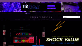 What Urbandecay.ca website looked like in 2020 (4 years ago)