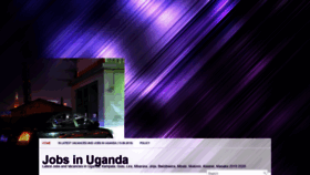 What Uganda.hotkenyanjobs.com website looked like in 2020 (4 years ago)