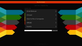 What Ubuntu-inside.me website looked like in 2020 (4 years ago)