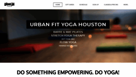 What Urbanfityoga.com website looked like in 2020 (4 years ago)