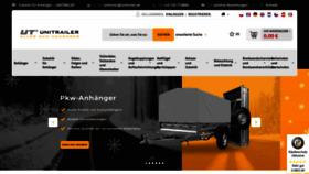 What Unitrailer.de website looked like in 2020 (4 years ago)