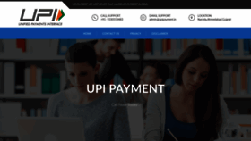 What Upipayment.in website looked like in 2020 (4 years ago)