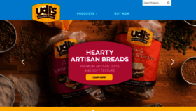What Udisglutenfree.com website looked like in 2020 (4 years ago)