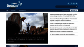 What Unidadvenezuela.org website looked like in 2020 (4 years ago)
