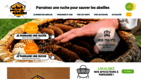 What Untoitpourlesabeilles.fr website looked like in 2020 (4 years ago)