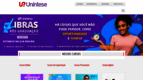 What Unintese.com.br website looked like in 2020 (4 years ago)