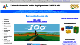 What Uiciechi.it website looked like in 2020 (4 years ago)