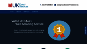 What Ukdataservices.co.uk website looked like in 2020 (4 years ago)