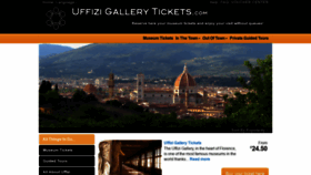 What Uffizi-gallery-tickets.com website looked like in 2020 (4 years ago)