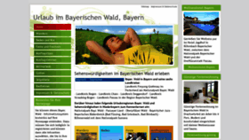 What Unser-bayerischer-wald.de website looked like in 2020 (4 years ago)