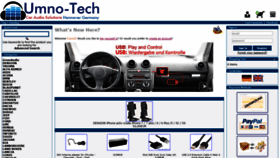 What Umno-tech.de website looked like in 2020 (4 years ago)