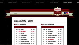 What Uhcbelmont.ch website looked like in 2020 (4 years ago)