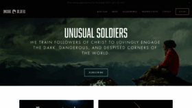What Unusualsoldiers.com website looked like in 2020 (4 years ago)