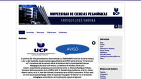 What Ucpejv.edu.cu website looked like in 2020 (4 years ago)