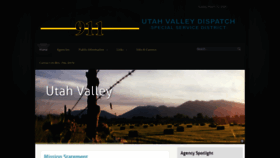 What Utahvalley911.org website looked like in 2020 (4 years ago)