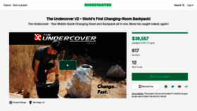 What Undercover-v2.projectdomino.com website looked like in 2020 (4 years ago)
