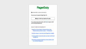 What Uber.pagerduty.com website looked like in 2020 (4 years ago)