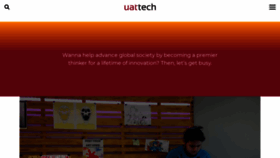 What Uattech.com website looked like in 2020 (4 years ago)