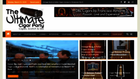 What Ultimatecigarparty.com website looked like in 2020 (4 years ago)