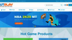 What Utplay.com website looked like in 2020 (5 years ago)