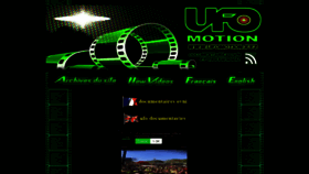 What Ufomotion.xyz website looked like in 2020 (4 years ago)