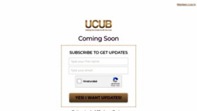 What Ucub.com website looked like in 2020 (4 years ago)