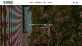 What Upgrownfarming.co website looked like in 2020 (4 years ago)
