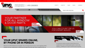 What Upvcwindow-doorparts.co.uk website looked like in 2020 (5 years ago)
