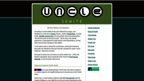 What Unclesemite.com website looked like in 2020 (4 years ago)