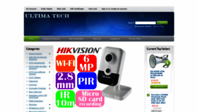 What Ultima-tech.com website looked like in 2020 (4 years ago)