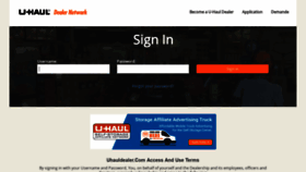 What Uhauldealer.com website looked like in 2020 (4 years ago)