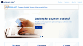 What Unitedautocredit.net website looked like in 2020 (4 years ago)