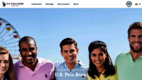 What Uspoloassn.in website looked like in 2020 (4 years ago)