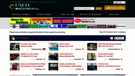 What Usedmachinery.bz website looked like in 2020 (4 years ago)