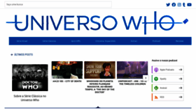 What Universowho.com website looked like in 2020 (4 years ago)