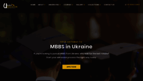 What Ukraineeducation.org website looked like in 2020 (4 years ago)