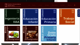 What Universidadsantana.com website looked like in 2020 (4 years ago)