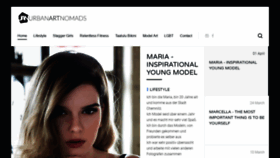 What Urbanartnomads.com website looked like in 2020 (5 years ago)