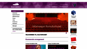 What Ullensakerkulturhus.no website looked like in 2020 (4 years ago)