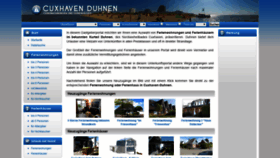 What Unterkunft-duhnen.de website looked like in 2020 (4 years ago)