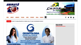 What Ubirataonline.com.br website looked like in 2020 (4 years ago)