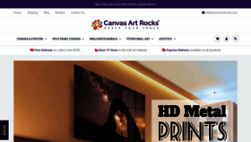 What Us.canvasartrocks.com website looked like in 2020 (4 years ago)
