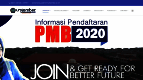 What Unmuhjember.ac.id website looked like in 2020 (4 years ago)