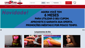 What Uvarosa.com.br website looked like in 2020 (4 years ago)