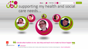 What Ubu.me.uk website looked like in 2020 (4 years ago)