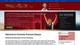 What Universitypremiumessays.com website looked like in 2020 (4 years ago)