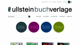 What Ullstein-buchverlage.de website looked like in 2020 (4 years ago)