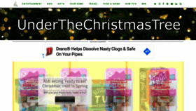 What Underthechristmastree.co.uk website looked like in 2020 (4 years ago)