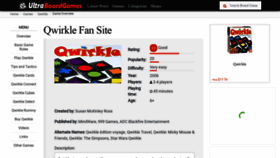 What Ultraqwirkle.com website looked like in 2020 (4 years ago)